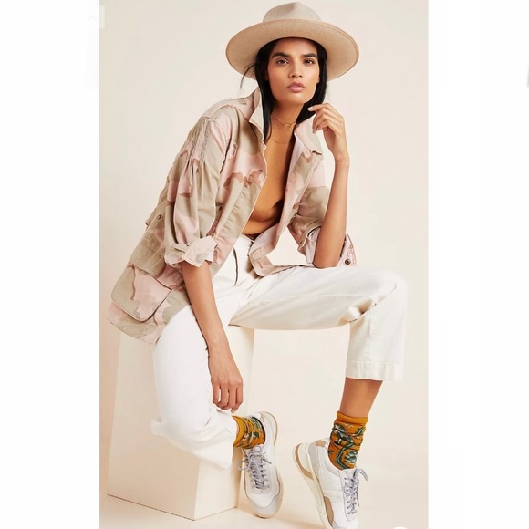 Anthropologie Lida Camo Utility Jacket - Picture 1 of 13